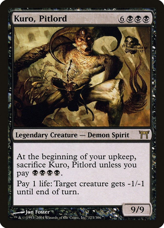 Image for Kuro, Pitlord (123) [Champions of Kamigawa]