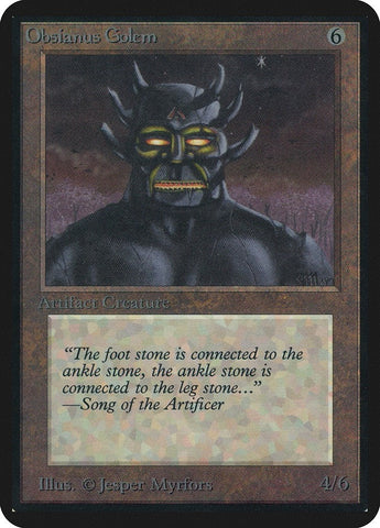 Image for Obsianus Golem [Alpha Edition]