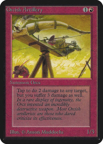 Image for Orcish Artillery [Alpha Edition]