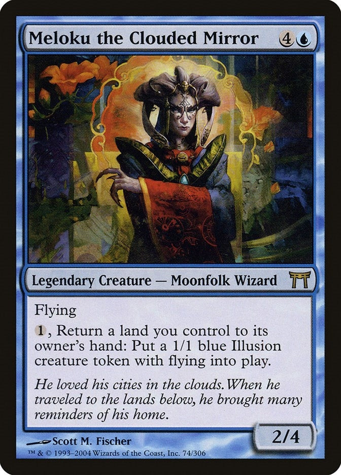 Image for Meloku the Clouded Mirror (74) [Champions of Kamigawa]
