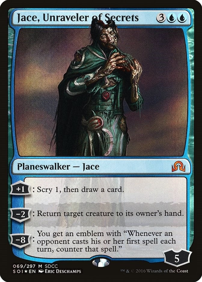 Image for Jace, Unraveler of Secrets (SDCC 2016 Exclusive) (69) [Media Promos]