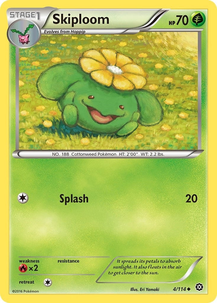 Image for Skiploom (4/114) [XY - Steam Siege]