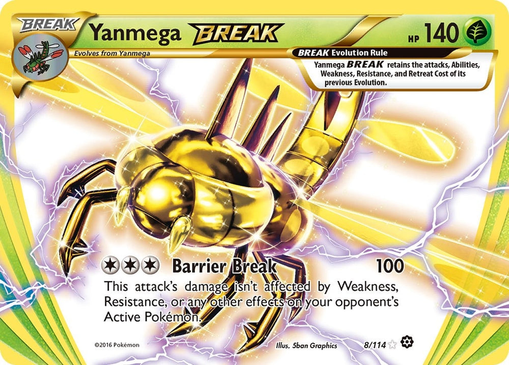 Image for Yanmega BREAK (8/114) [XY - Steam Siege]
