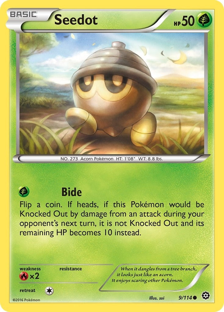 Image for Seedot (9/114) [XY - Steam Siege]