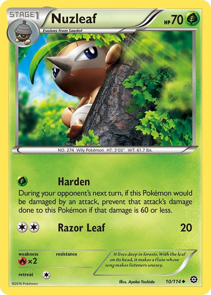 Image for Nuzleaf (10/114) [XY - Steam Siege]
