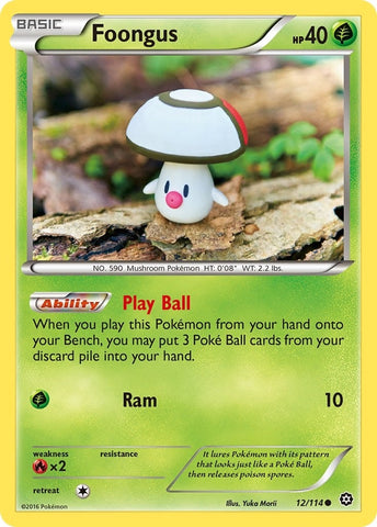 Image for Foongus (12/114) [XY - Steam Siege]