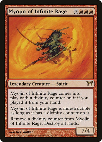 Image for Myojin of Infinite Rage (181) [Champions of Kamigawa]