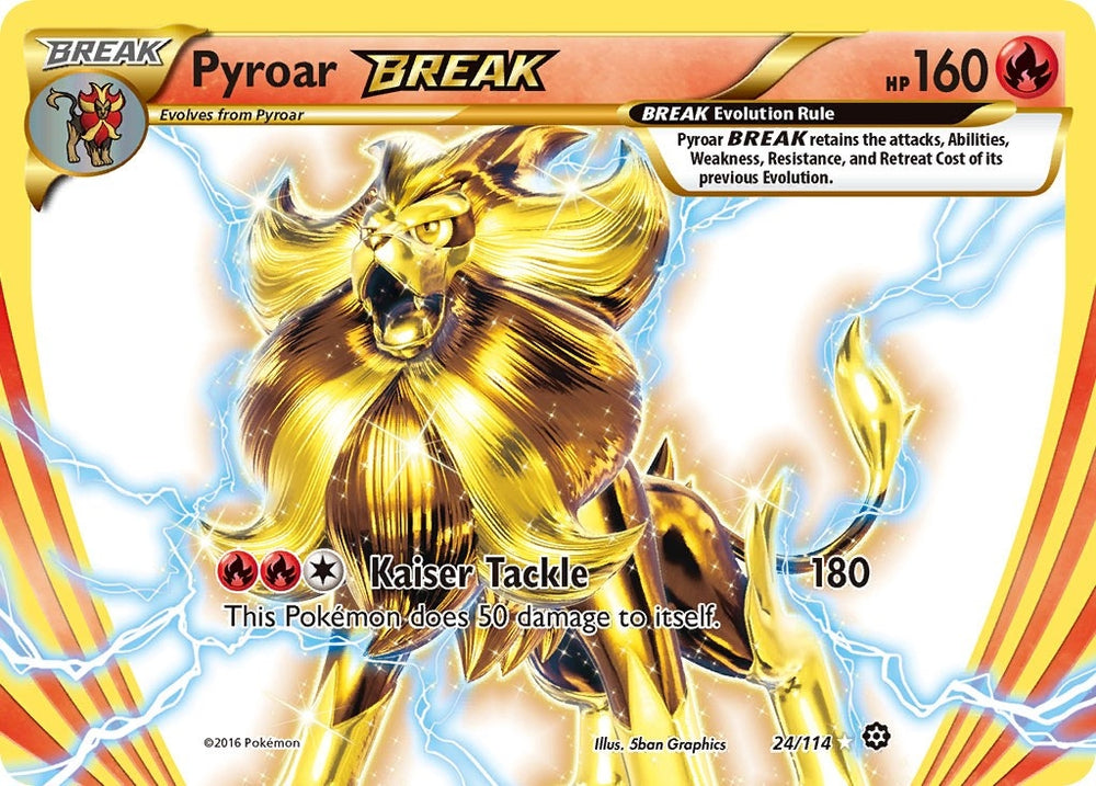 Image for Pyroar BREAK (24/114) [XY - Steam Siege]