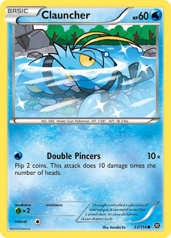 Image for Clauncher (33/114) [XY - Steam Siege]