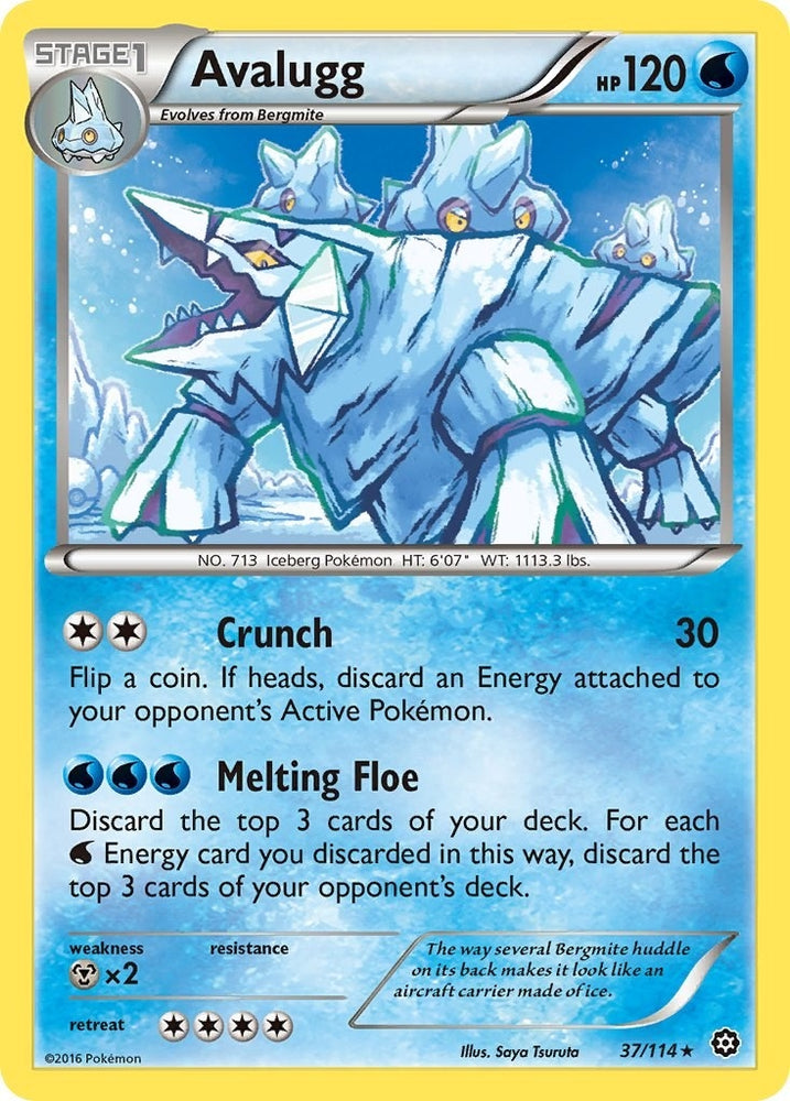 Image for Avalugg (37/114) [XY - Steam Siege]