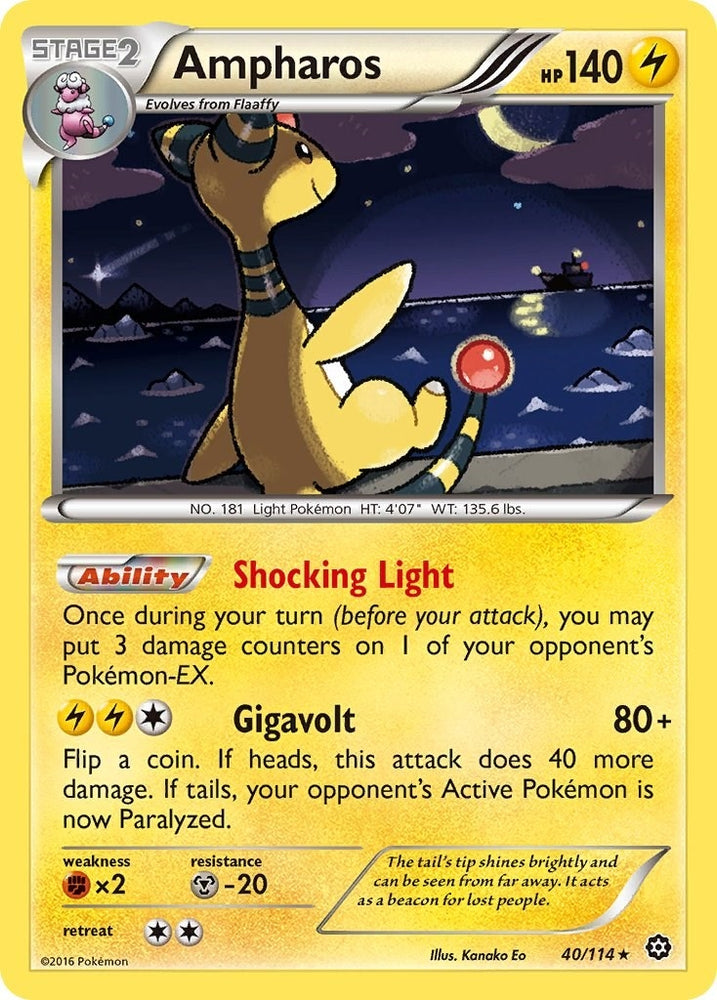 Image for Ampharos (40/114) [XY - Steam Siege]
