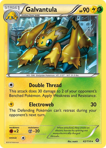Image for Galvantula (42/114) [XY - Steam Siege]