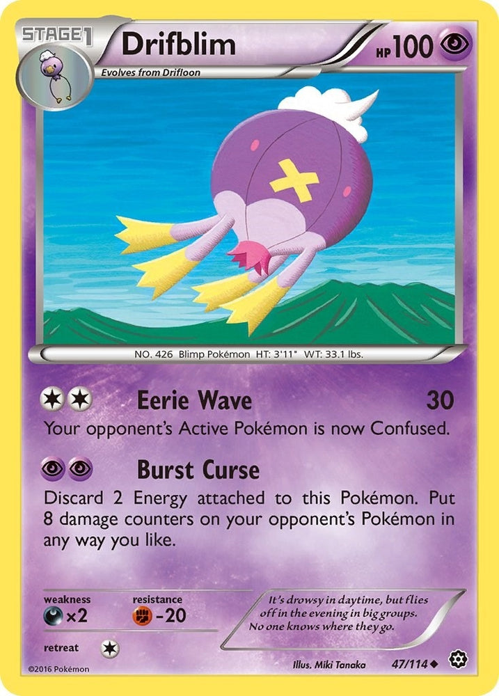 Image for Drifblim (47/114) [XY - Steam Siege]