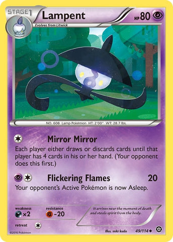 Image for Lampent (49/114) [XY - Steam Siege]