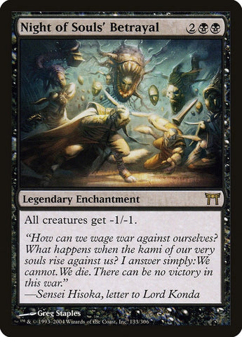 Image for Night of Souls' Betrayal (133) [Champions of Kamigawa]
