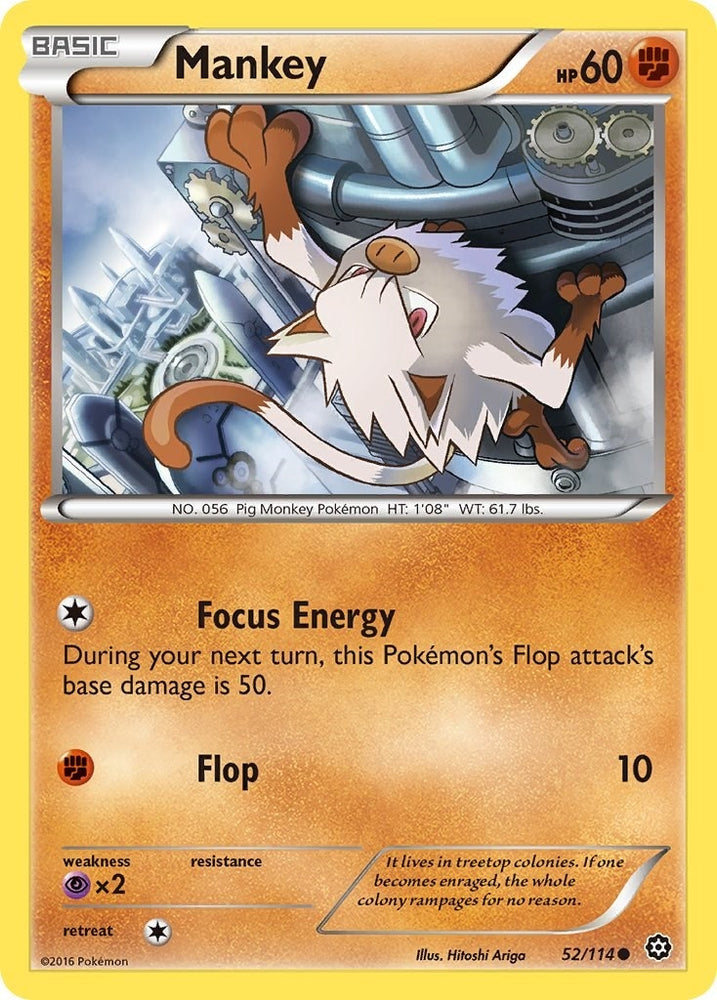 Image for Mankey (52/114) [XY - Steam Siege]