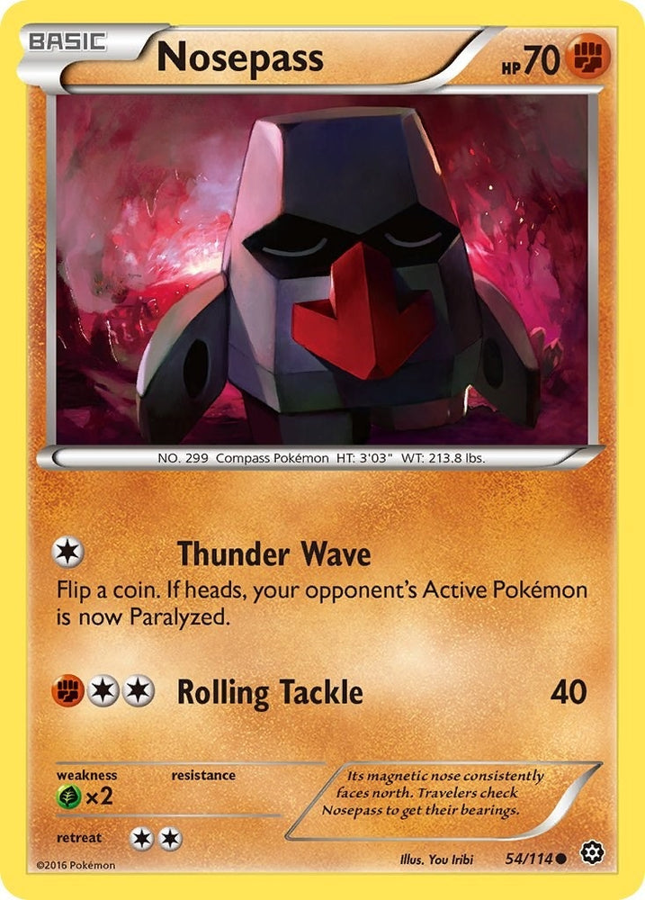 Image for Nosepass (54/114) [XY - Steam Siege]