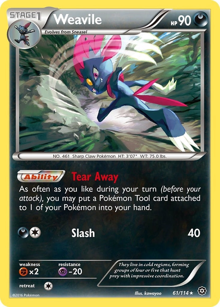 Image for Weavile (61/114) - Pokemon