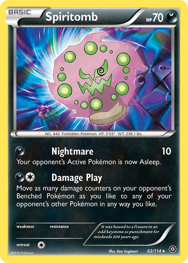 Image for Spiritomb (62/114) [XY - Steam Siege]