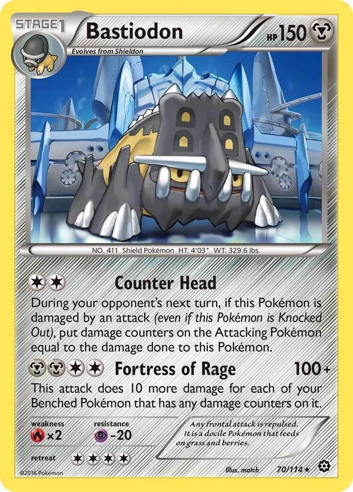 Image for Bastiodon (70/114) [XY - Steam Siege]
