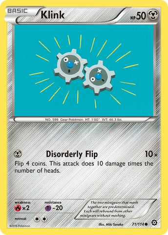 Image for Klink (71/114) [XY - Steam Siege]