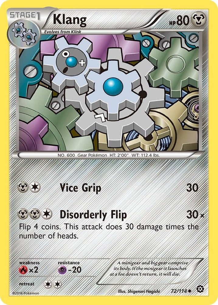 Image for Klang (72/114) [XY - Steam Siege]