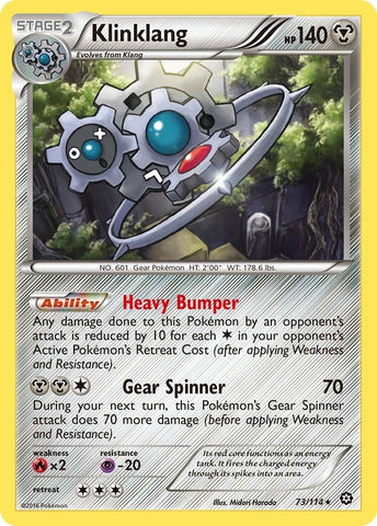 Image for Klinklang (73/114) [XY - Steam Siege]