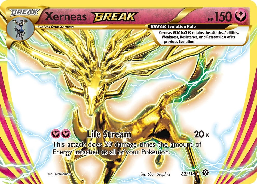 Image for Xerneas BREAK (82/114) - Pokemon