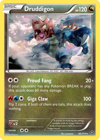 Image for Druddigon (83/114) [XY - Steam Siege]
