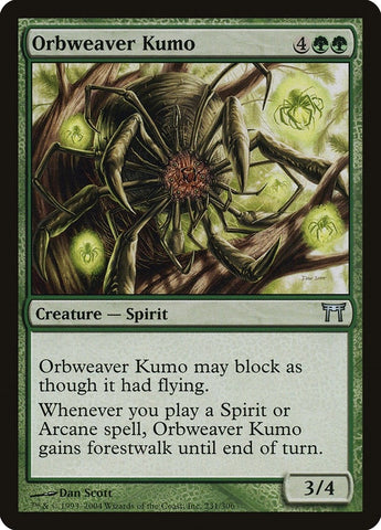 Image for Orbweaver Kumo (231) [Champions of Kamigawa]