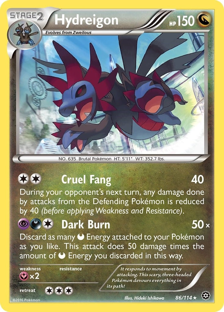 Image for Hydreigon (86/114) [XY - Steam Siege]