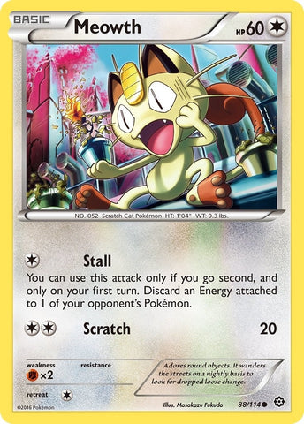 Image for Meowth (88/114) [XY - Steam Siege]