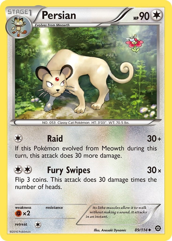 Image for Persian (89/114) [XY - Steam Siege]