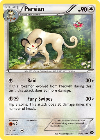 Image for Persian (89/114) [XY - Steam Siege]
