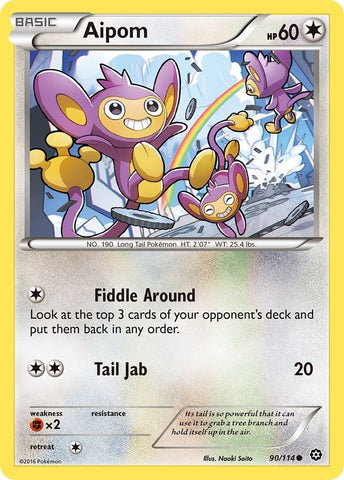 Image for Aipom (90/114) [XY - Steam Siege]