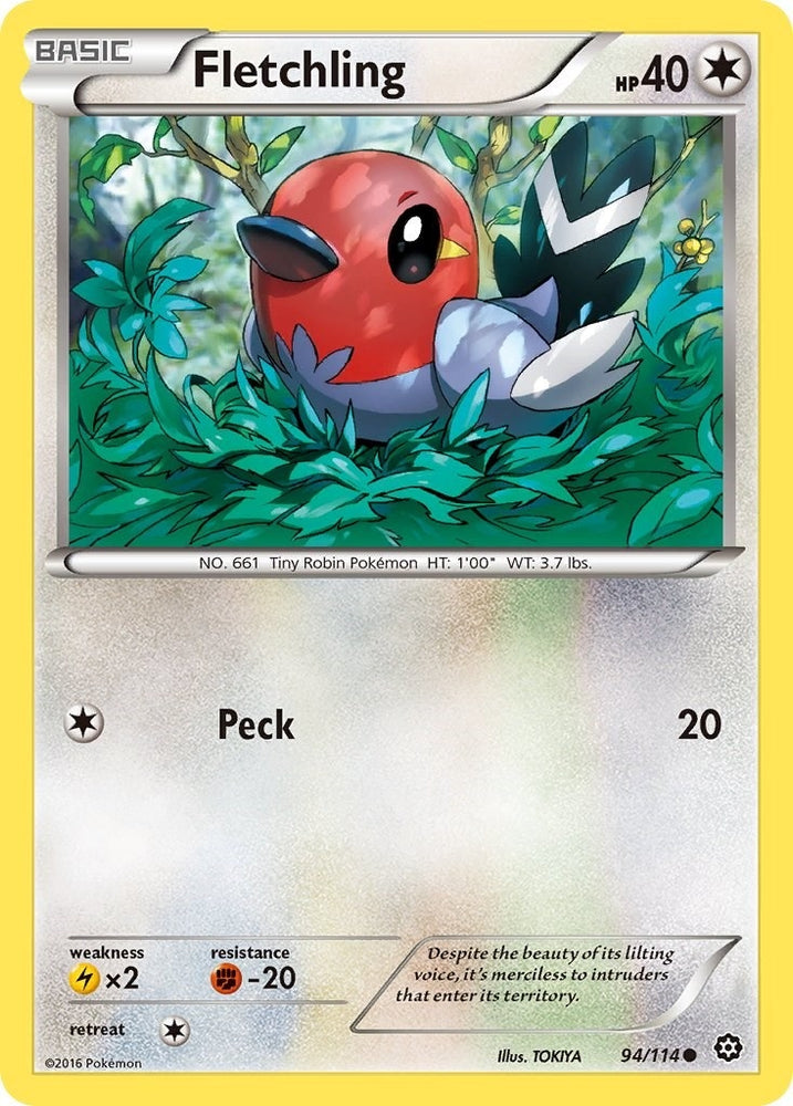 Image for Fletchling (94/114) [XY - Steam Siege]