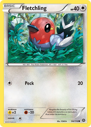 Image for Fletchling (94/114) [XY - Steam Siege]