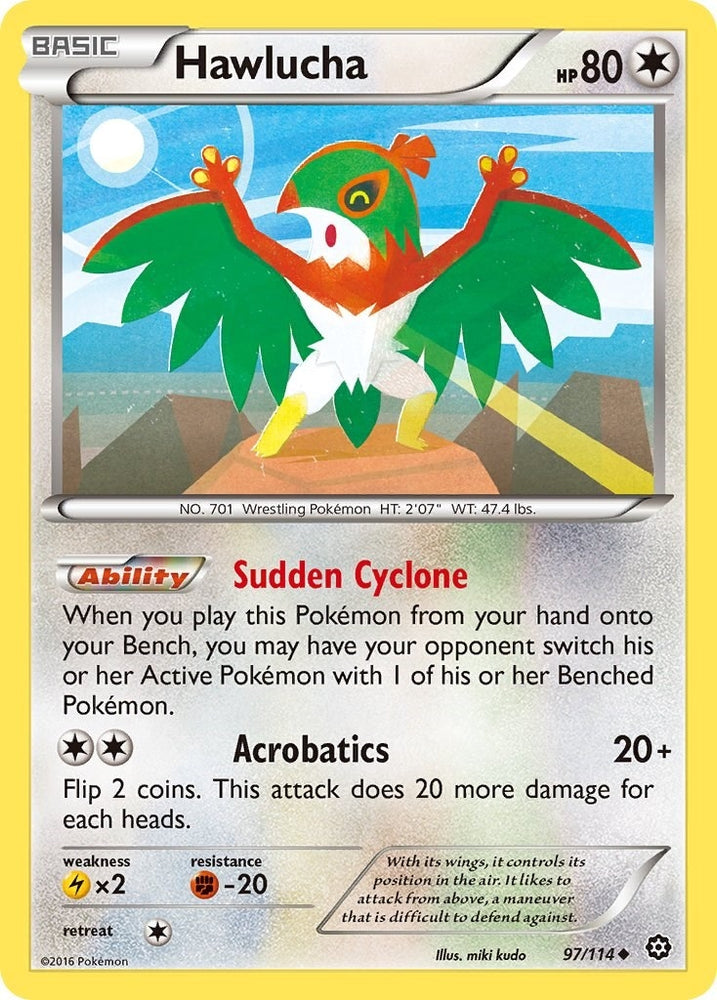Image for Hawlucha (97/114) [XY - Steam Siege]