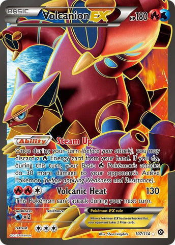 Image for Volcanion EX (Full Art) (107/114) [XY - Steam Siege]