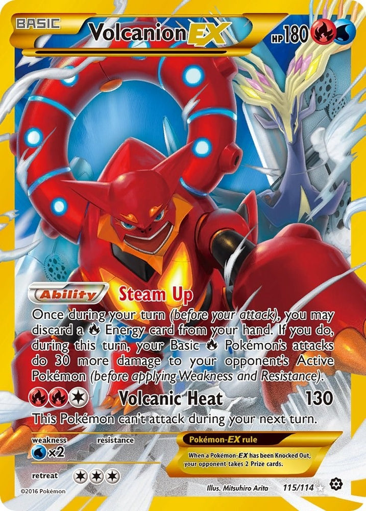 Image for Volcanion EX (Secret) (115/114) [XY - Steam Siege]