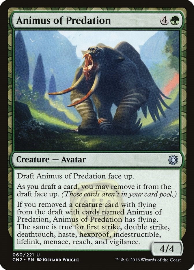 Image for Animus of Predation (60) [Conspiracy: Take the Crown]