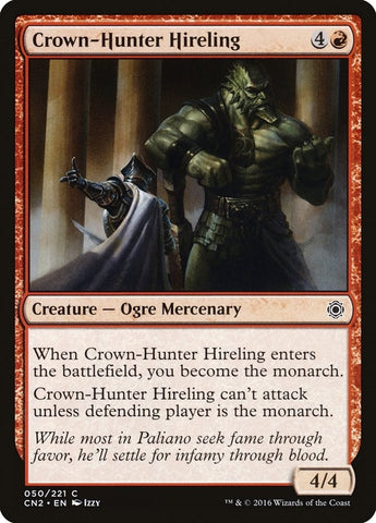 Image for Crown-Hunter Hireling (50) [Conspiracy: Take the Crown]