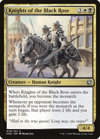 Image for Knights of the Black Rose (76) [Conspiracy: Take the Crown]
