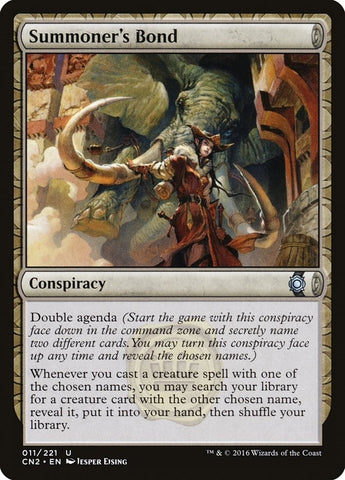 Image for Summoner's Bond (11) [Conspiracy: Take the Crown]