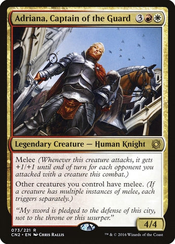 Image for Adriana, Captain of the Guard (73) [Conspiracy: Take the Crown]