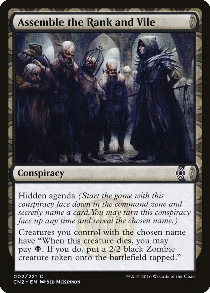 Image for Assemble the Rank and Vile (2) [Conspiracy: Take the Crown]