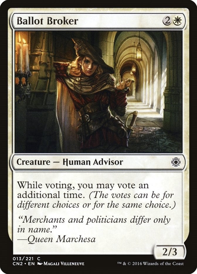 Image for Ballot Broker (13) [Conspiracy: Take the Crown]