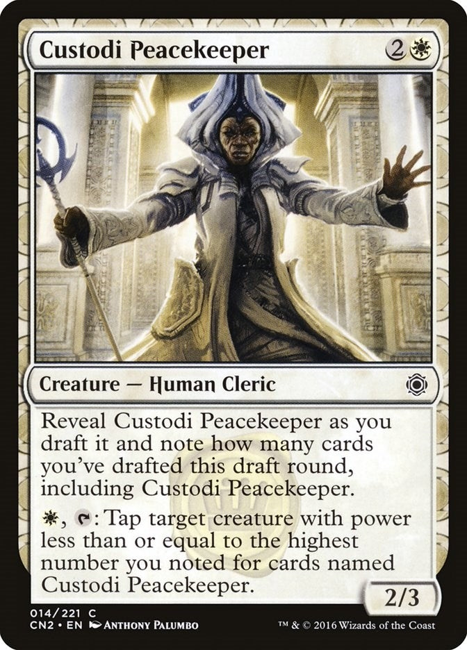 Image for Custodi Peacekeeper (14) [Conspiracy: Take the Crown]