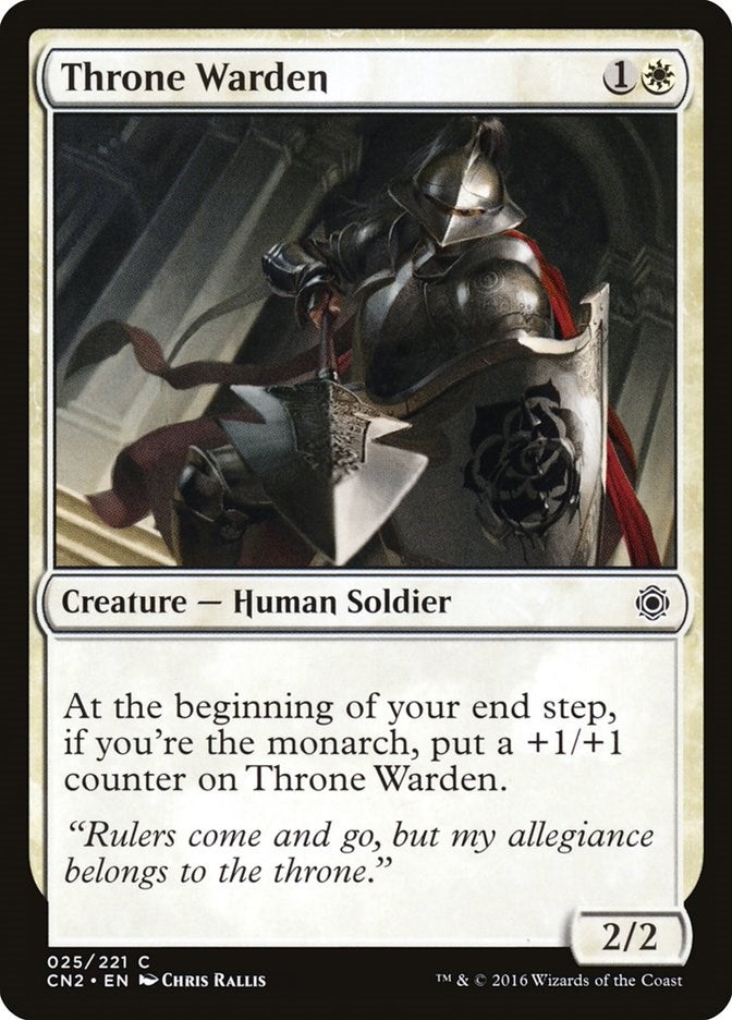 Image for Throne Warden (25) [Conspiracy: Take the Crown]