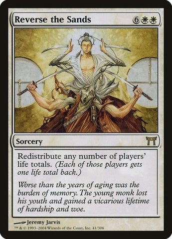 Image for Reverse the Sands (41) [Champions of Kamigawa]